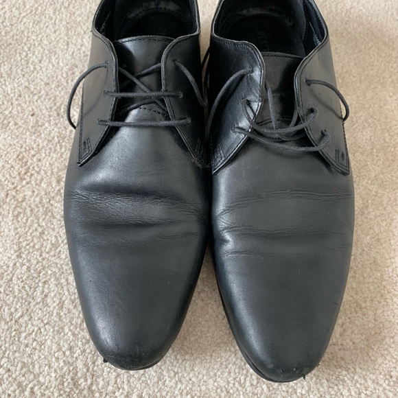 Kenneth Cole black leather men’s dress shoes - Picture 2 of 6